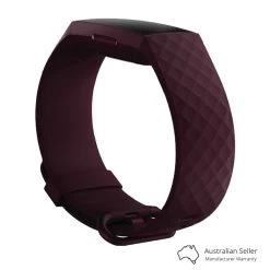 Fitbit Charge 4 Fitness Tracker - Rosewood -3C Electronics Store fitbit charge 4 fitness tracker rosewood side 1