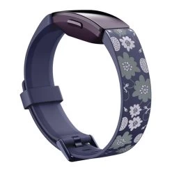 Fitbit Inspire Print Band Large FB169PBNVL - Bloom -3C Electronics Store fitbit inspire print band large fb169pbnvl bloom side