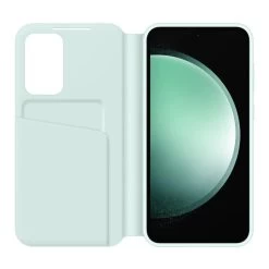 Samsung Galaxy S23 FE Smart View Wallet Case EF-ZS711CMEGWW - Mint -3C Electronics Store galaxy s23 fe smart view wallet case mint 3