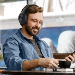 Haylou S35 Over-ear Noise Canceling Headphones - Dark Blue -3C Electronics Store haylou over ear noise canceling headphones s35 dark blue4