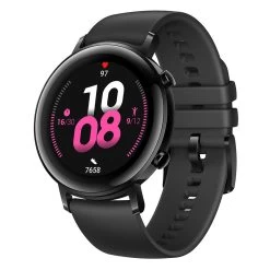 Huawei Watch GT 2 Sport 42mm Smart Watch - Night Black -3C Electronics Store huawei watch gt 2 sport 42mm black angled 1