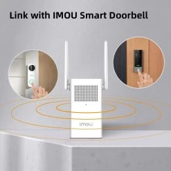 Imou DS21 Chime & Wi-Fi Repeater - White -3C Electronics Store imou ds21 4
