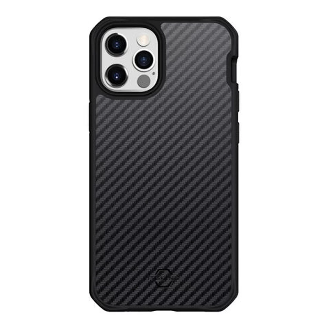 Itskins Hybrid Carbon Drop Protection Case For IPhone 12 Pro Max - Black 3 Itskins Hybrid Carbon Drop Protection Case For IPhone 12 Pro Max - Black