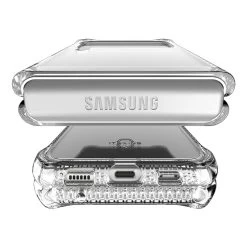 Itskins Hybrid Clear Case For Samsung Galaxy Z Flip3 5G - Transparent -3C Electronics Store itskins samsung galaxy z flip3 5g hybrid clear transparent 1