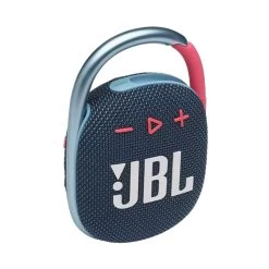 JBL Clip 4 Portable Bluetooth Speaker W Carabiner - Blue/Pink
