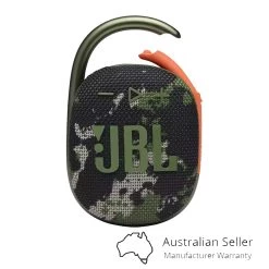 JBL Clip 4 Portable Bluetooth Speaker W Carabiner- Squad -3C Electronics Store jbl clip 4 portable bluetooth speaker w carabiner squad front