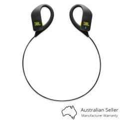 JBL Endurance Sprint Waterproof Wireless In-Ear Sport Headphones - Yellow -3C Electronics Store jbl endurance sprint waterproof wireless in ear sport headphones yellow back