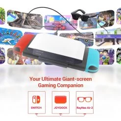 JoyDock Nintendo Switch Adapter For Rayneo / TCL AR Smart Glasses 11 JoyDock Nintendo Switch Adapter For Rayneo / TCL AR Smart Glasses -3C Electronics Store joydock nintendo switch adapter for rayneo air 2 smart glasses 1