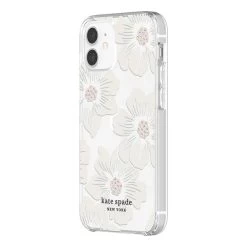 Kate Spade New York Protective Hardshell Case For IPhone 12 Mini - Hollyhock Floral Clear 8 Kate Spade New York Protective Hardshell Case For IPhone 12 Mini - Hollyhock Floral Clear -3C Electronics Store kate spade new york protective hardshell case for iphone 12 mini 2