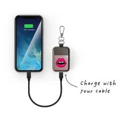 Wipop Keywi Two Wireless Keyring Charger Mini Power Bank - Lips Pink -3C Electronics Store keywi two lips pink 1 1