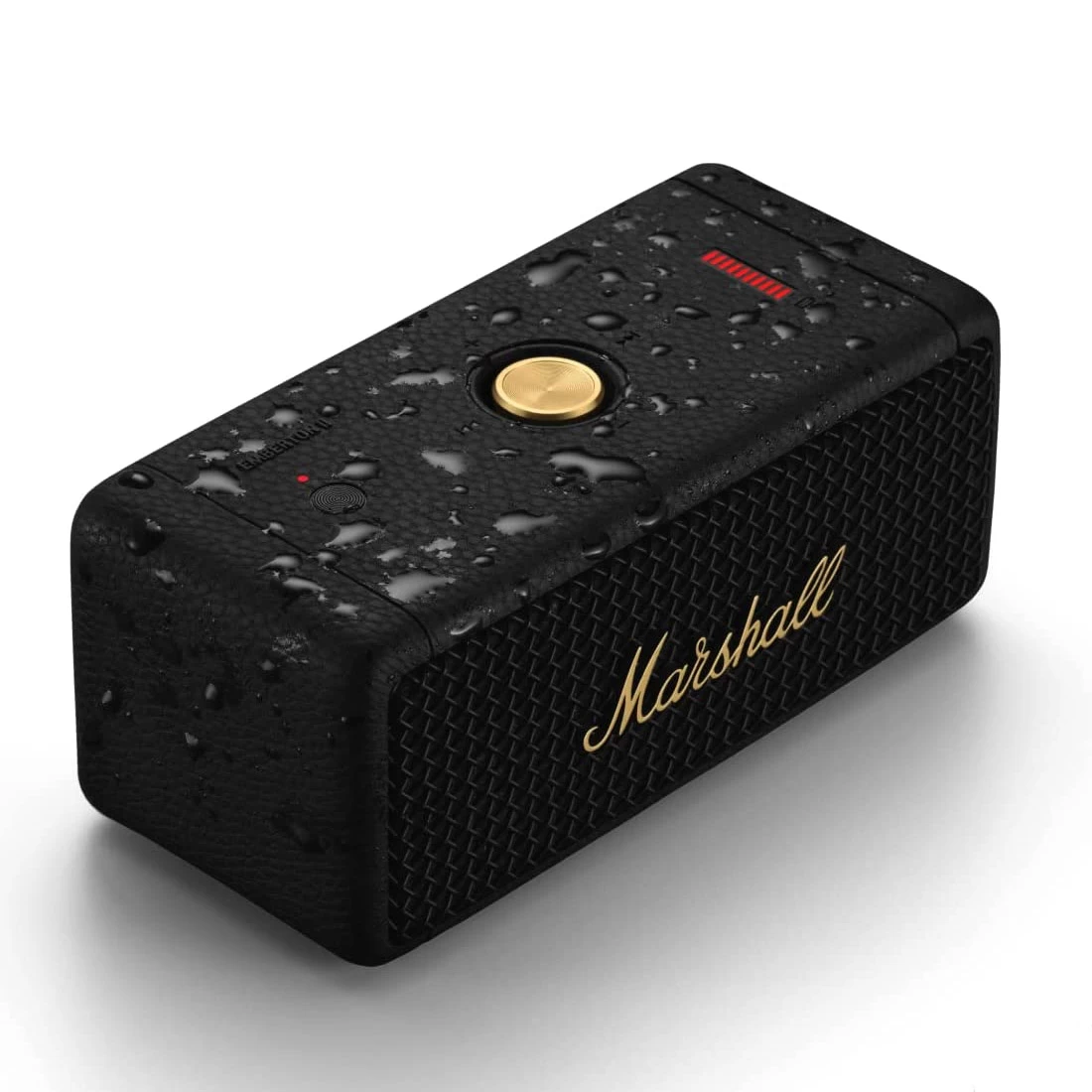 Marshall Emberton II Portable Bluetooth Speaker - Black & Brass 4 Marshall Emberton II Portable Bluetooth Speaker - Black & Brass - Image 2