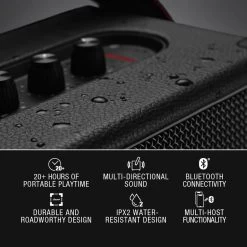 Marshall Kilburn II Portable Bluetooth Speaker - Black -3C Electronics Store marshall kilburn ii portable bluetooth speaker black brass 3