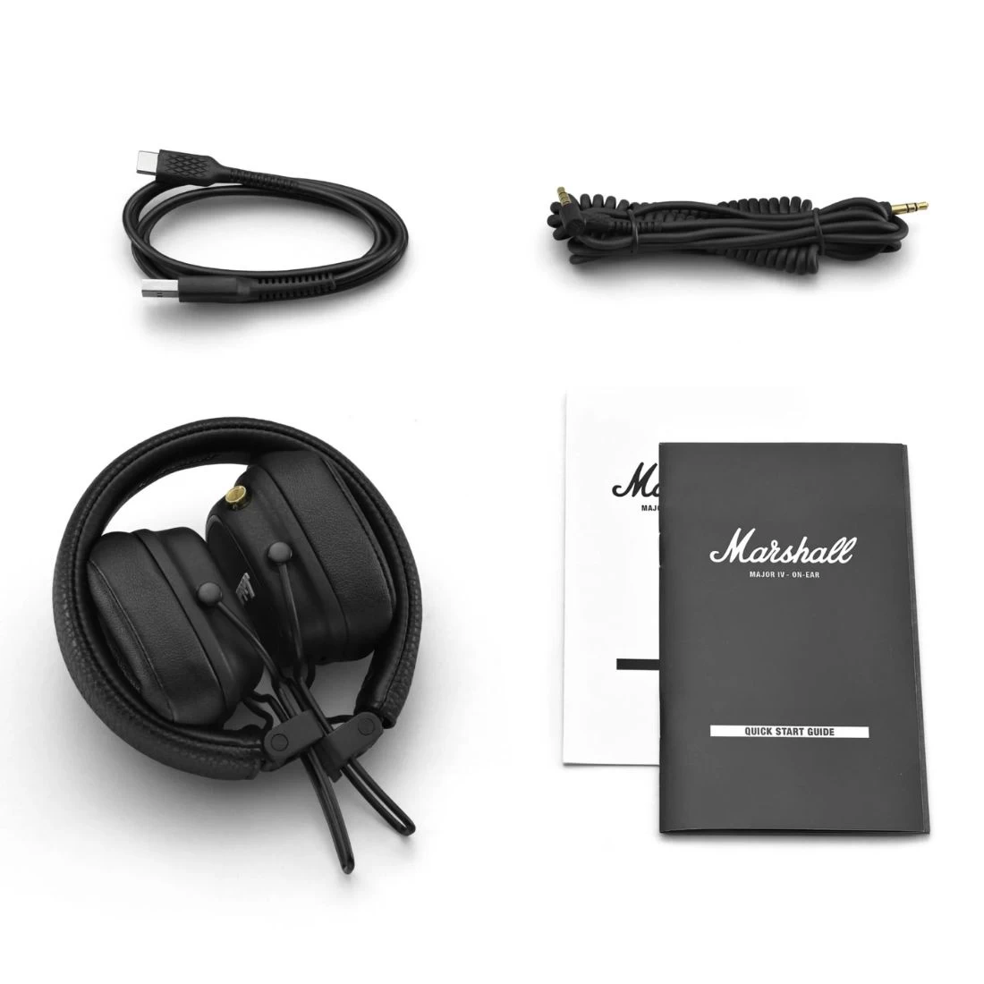 Marshall Major IV Wireless On-Ear Headphones - Black 7 Marshall Major IV Wireless On-Ear Headphones - Black - Image 5