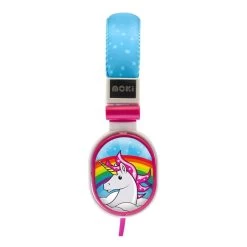 Moki Poppers Kids Over-Ear Headphones - Unicorn -3C Electronics Store moki moki poppers unicorn 1
