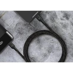 Moyork Cord+ 2m USB-A To Lightning Nylon Cable - Raven Black 9 Moyork Cord+ 2m USB-A To Lightning Nylon Cable - Raven Black -3C Electronics Store moyork cord 2m usb a to lightning 4