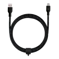 Moyork Cord+ 3m USB-A To Lightning Nylon Cable - Raven Black