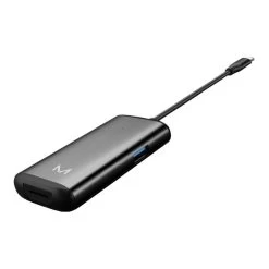 Moyork Lynk Adapter X2 USB 3.0 + HDMI 4k + USB-C - Space Grey -3C Electronics Store moyork lynk adapter x2 3