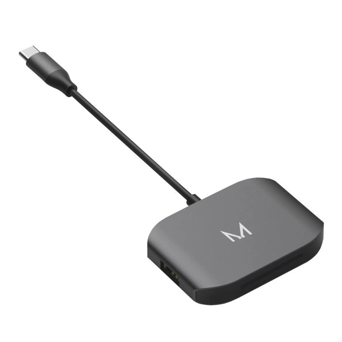 Moyork Lynk USB-C Adapter To X2 USB-A + TF/SD - Space Grey 5 Moyork Lynk USB-C Adapter To X2 USB-A + TF/SD - Space Grey - Image 3