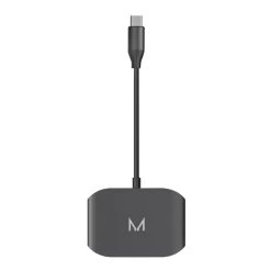 Moyork Lynk USB-C Adapter To X2 USB-A + TF/SD - Space Grey
