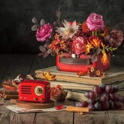 MUZEN OTR Metal Portable FM Radio Bluetooth Speaker - Red 9 MUZEN OTR Metal Portable FM Radio Bluetooth Speaker - Red -3C Electronics Store muzen otr metal portable fm radio bluetooth speaker red 3