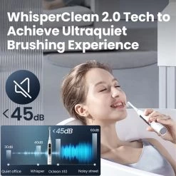 Oclean X10 Smart Electric Toothbrush - White Grey -3C Electronics Store oclean x10 smart toothbrushgrey 1