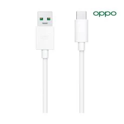 OPPO VOOC USB-C Cable DL129 - White -3C Electronics Store oppo vooc usb c cable dl129 front
