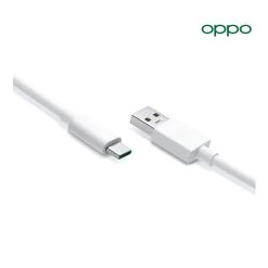 OPPO VOOC USB-C Cable DL129 - White -3C Electronics Store oppo vooc usb c cable dl129 head