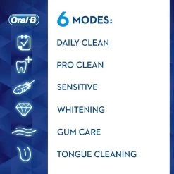 Oral B Oral-B Genius 9000 Electric Toothbrush - Orchid Purple -3C Electronics Store oral b genius series 9000 orchard purple electric toothbrush 1