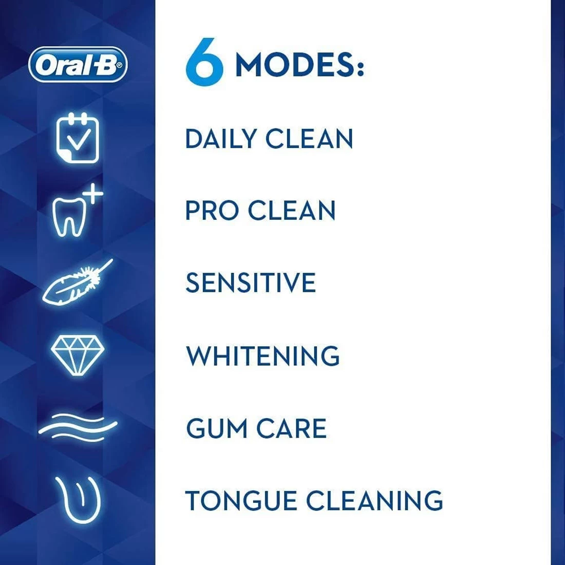 Oral B Oral-B Genius 9000 Electric Toothbrush - Rose Gold 8 Oral B Oral-B Genius 9000 Electric Toothbrush - Rose Gold - Image 6