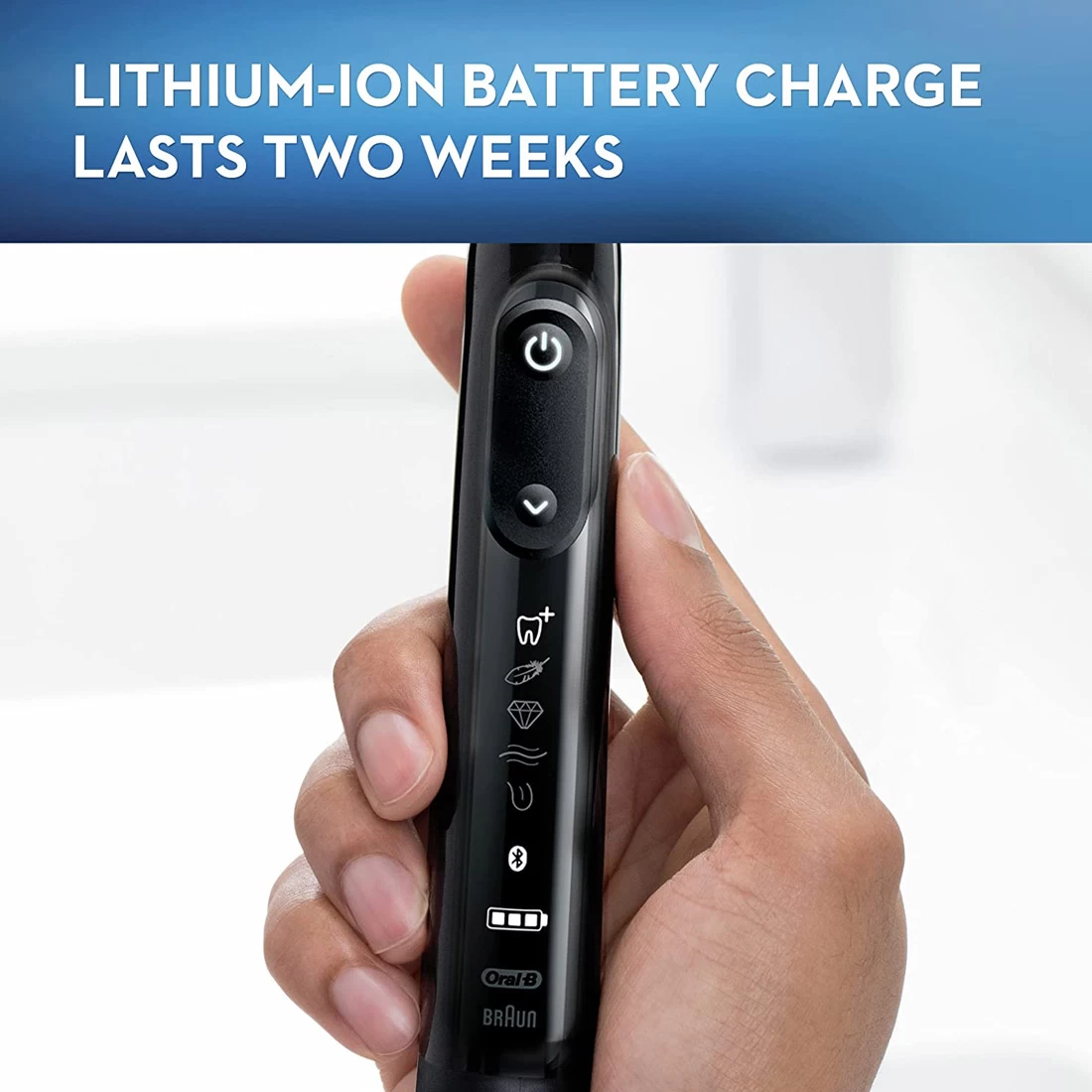 Oral B Oral-B Genius X Electric Toothbrush W/ Charging Travel Case - Black 7 Oral B Oral-B Genius X Electric Toothbrush W/ Charging Travel Case - Black - Image 5