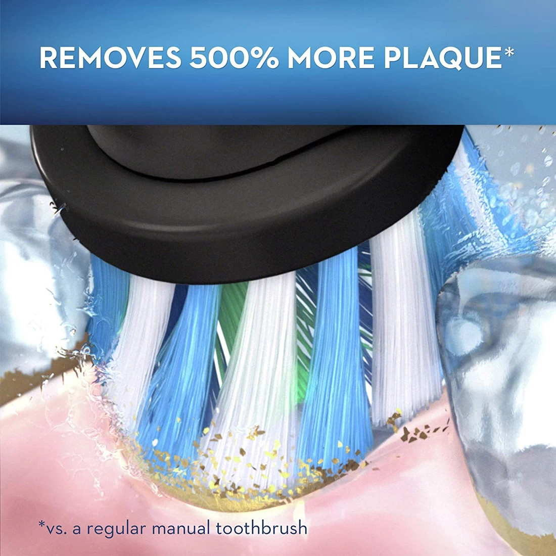 Oral B Oral-B Genius X Electric Toothbrush W/ Charging Travel Case - Black 5 Oral B Oral-B Genius X Electric Toothbrush W/ Charging Travel Case - Black - Image 3