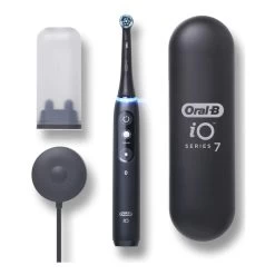 Oral B Oral-B IO 7 Series Rechargeable Toothbrush With Travel Case - Black 10 Oral B Oral-B IO 7 Series Rechargeable Toothbrush With Travel Case - Black -3C Electronics Store oral b power toothbrush io 7 series black 2