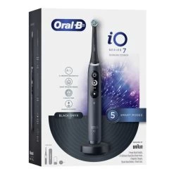 Oral B Oral-B IO 7 Series Rechargeable Toothbrush With Travel Case - Black 9 Oral B Oral-B IO 7 Series Rechargeable Toothbrush With Travel Case - Black -3C Electronics Store oral b power toothbrush io 7 series black 3