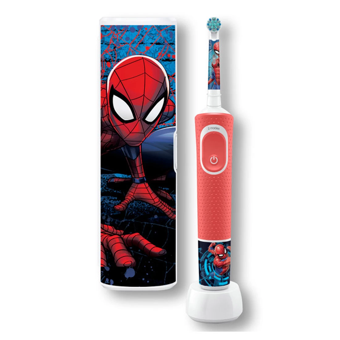 Oral B Oral-B Pro 100 Kids 3+Years Electric Toothbrush - Spiderman 5 Oral B Oral-B Pro 100 Kids 3+Years Electric Toothbrush - Spiderman - Image 3