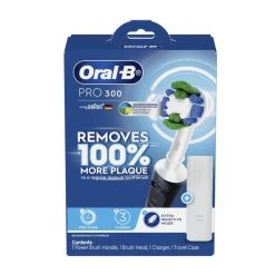 Oral B Oral-B Power Toothbrush Pro 300 Power - Black -3C Electronics Store oral b power toothbrush pro 300 black3