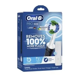 Oral B Oral-B Power Toothbrush Pro 300 Power - Black -3C Electronics Store oral b power toothbrush pro 300 black5
