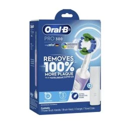 Oral B Oral-B Power Toothbrush Pro 300 - Lavender 11 Oral B Oral-B Power Toothbrush Pro 300 - Lavender -3C Electronics Store oral b power toothbrush pro 300 lavender5