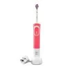Oral B Oral-B Pro 100 3D White Polish Electric Toothbrush W/ Travel Case - Pink