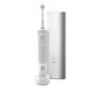 Oral B Oral-B Pro 100 Gum Care Electric Toothbrush W/ Travel Case - White -3C Electronics Store oral b pro 100 gum care power toothbrush white 3