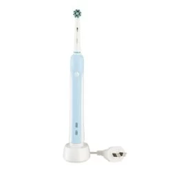 Oral B Oral-B Pro 500 Electric Toothbrush W/ Travel Case - Blue -3C Electronics Store oral b pro 500 electric toothbrush w travel case blue2