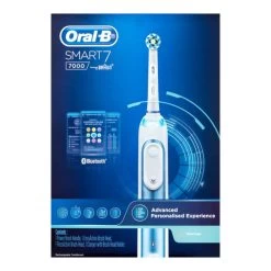 Oral B Oral-B Smart 7 7000 Electric Toothbrush With Travel Case - Blue -3C Electronics Store oral b smart 7 7000 electric toothbrush with travel case blue3