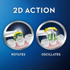 Oral B Oral-B Vitality Plus CrossAction Electric Toothbrush - Blue -3C Electronics Store oral b vitality plus power toothbrush cross action 1