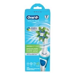 Oral B Oral-B Vitality Plus CrossAction Electric Toothbrush - Blue -3C Electronics Store oral b vitality plus power toothbrush cross action 3
