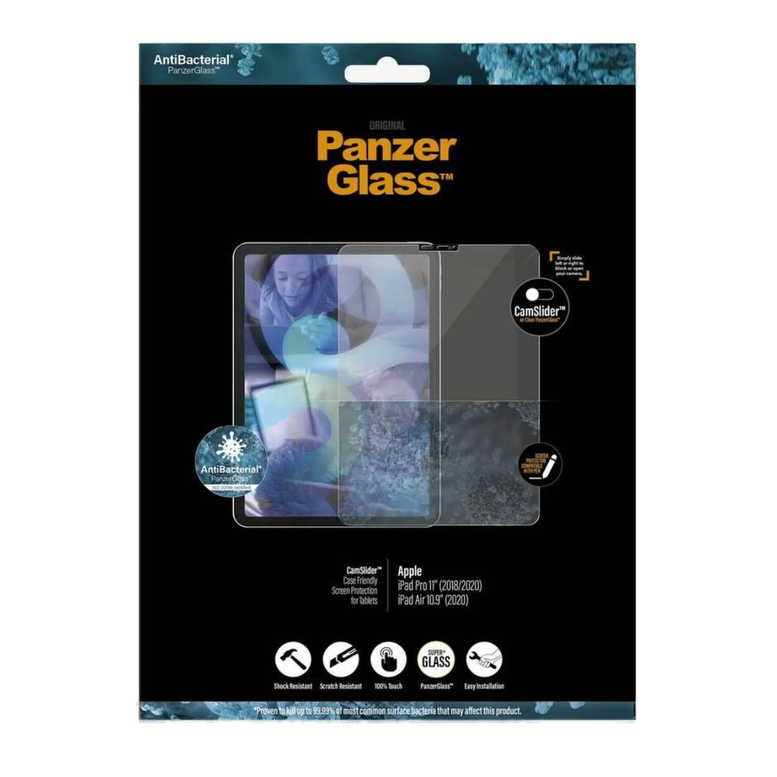 PanzerGlass CamSlider Screen Protector For IPad Pro 11(2018/2020/2021) / IPad Air (2020) 4 PanzerGlass CamSlider Screen Protector For IPad Pro 11(2018/2020/2021) / IPad Air (2020) - Image 2