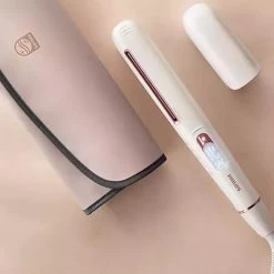 Philips SenseIQ BHS830/00 Hair Straightener - White -3C Electronics Store philips senseiq bhs830 00 hair straightener white3