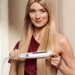 Philips SenseIQ BHS830/00 Hair Straightener - White -3C Electronics Store philips senseiq bhs830 00 hair straightener white4