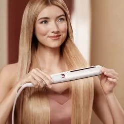 Philips SenseIQ BHS830/00 Hair Straightener - White -3C Electronics Store philips senseiq bhs830 00 hair straightener white5