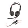 Poly Blackwire C5220 Stereo UC Headset (USB A And 3.5mm) - Black -3C Electronics Store poly plantronics blackwire c5220 stereo uc headset usb a 3 5mm black1