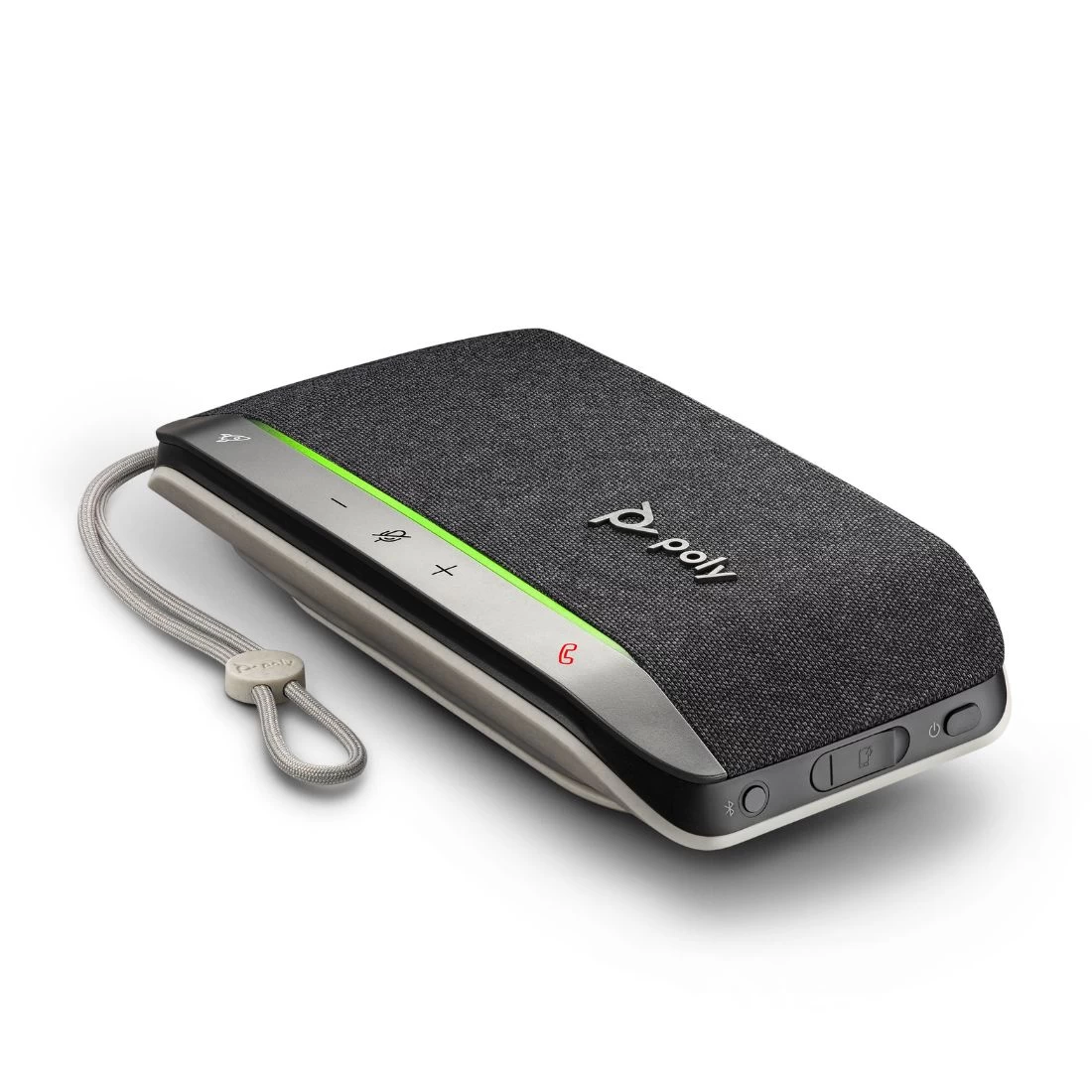 Poly Sync 20 USB Type-C And Bluetooth Speakerphone - Silver / Black 5 Poly Sync 20 USB Type-C And Bluetooth Speakerphone - Silver / Black - Image 3