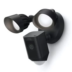 Ring Floodlight Cam Wired Plus - Black